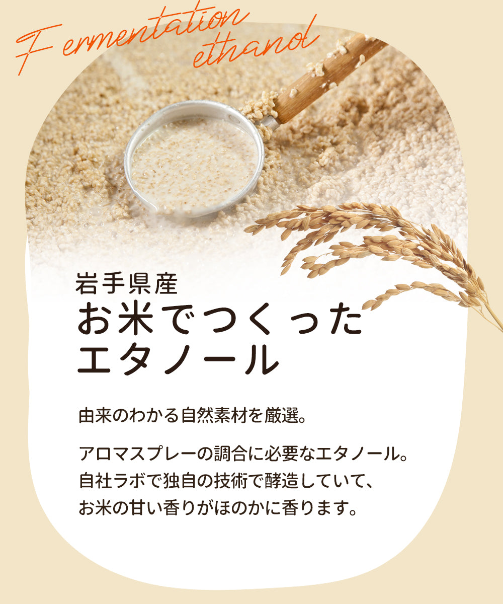 FERMENSTATION お米でできた ピロースプレー シナモン 80ml