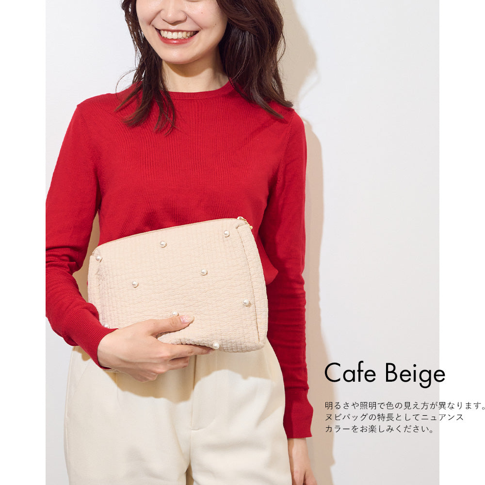 ポーチ MERRILY パール