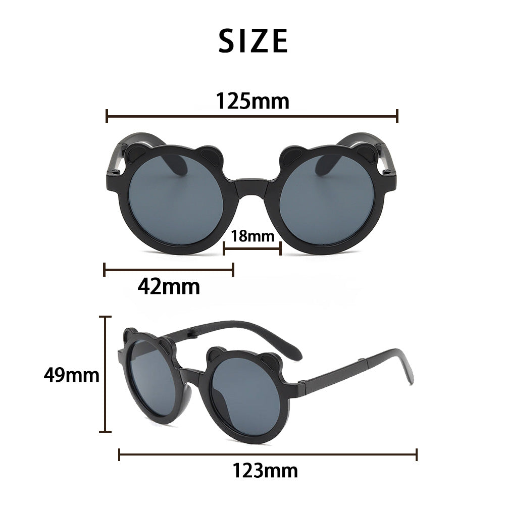 キッズサングラス くま(ケース付)