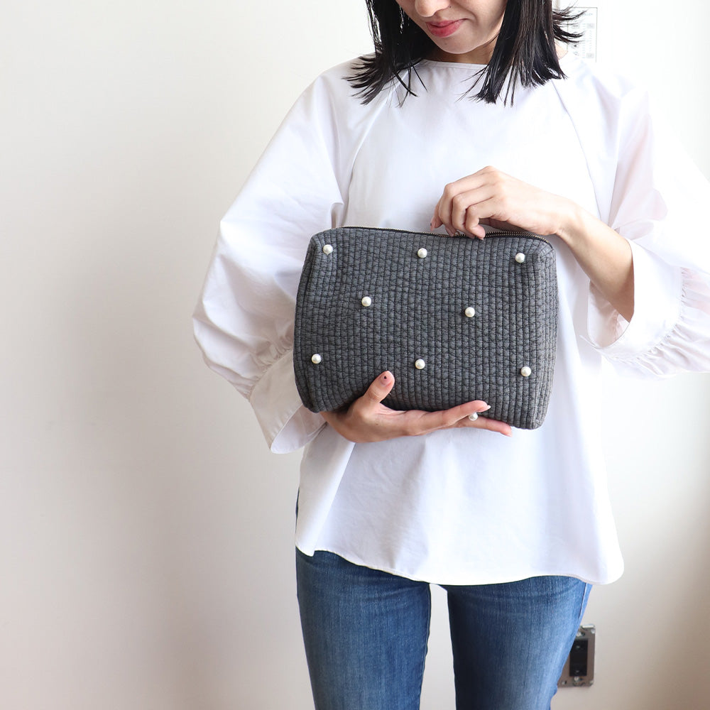 ポーチ MERRILY パール