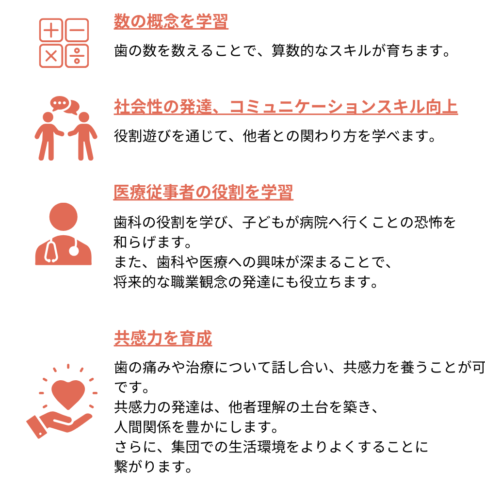 Monteo 歯医者さんおままごとセット