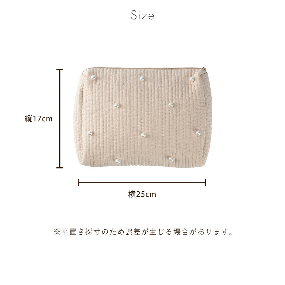 ポーチ MERRILY パール