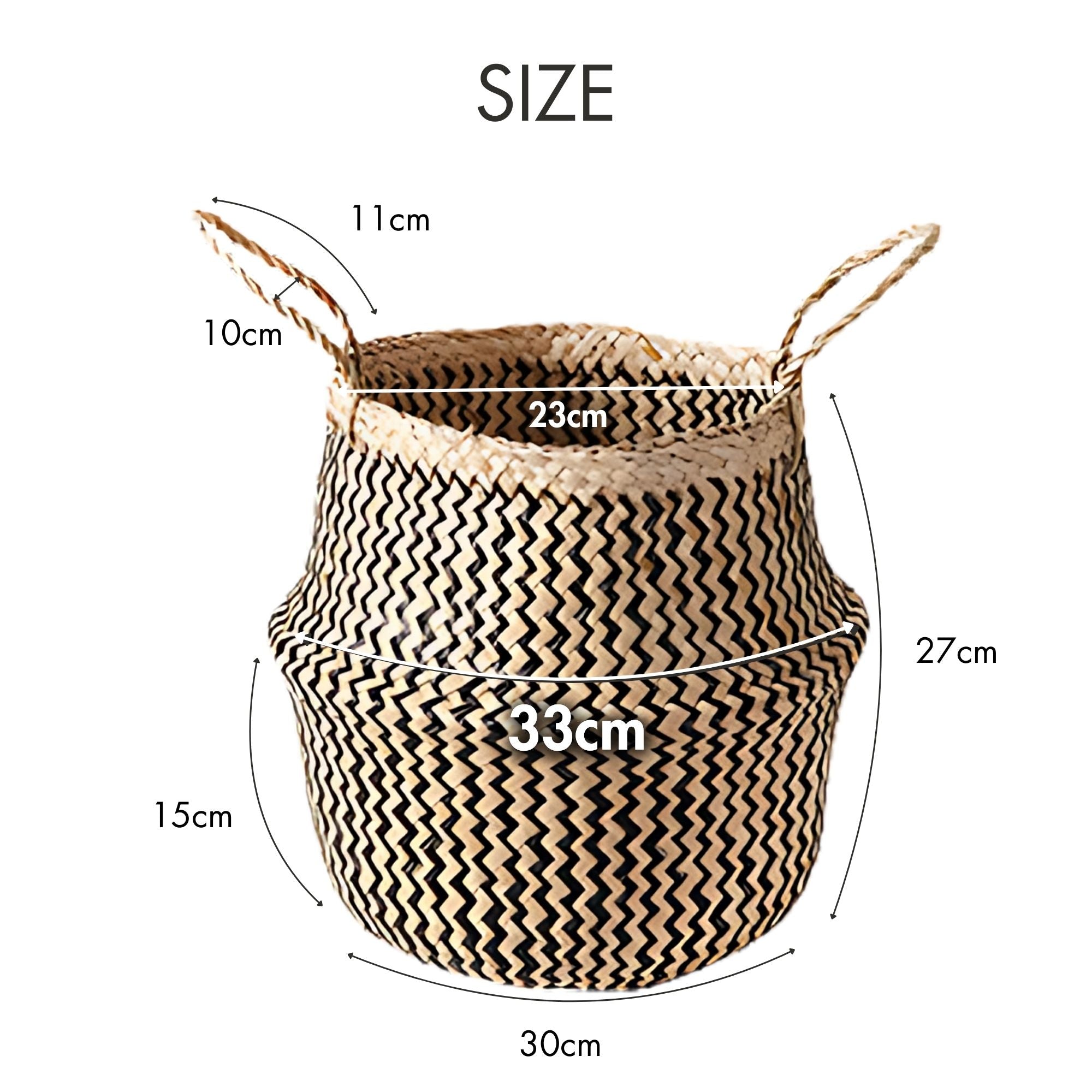 BELY ラタンバスケット