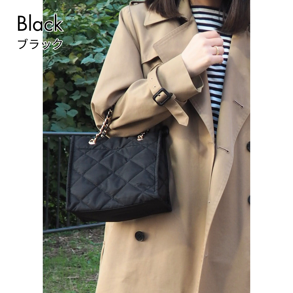 HOBI ナイロンチェーン ショルダーバッグ