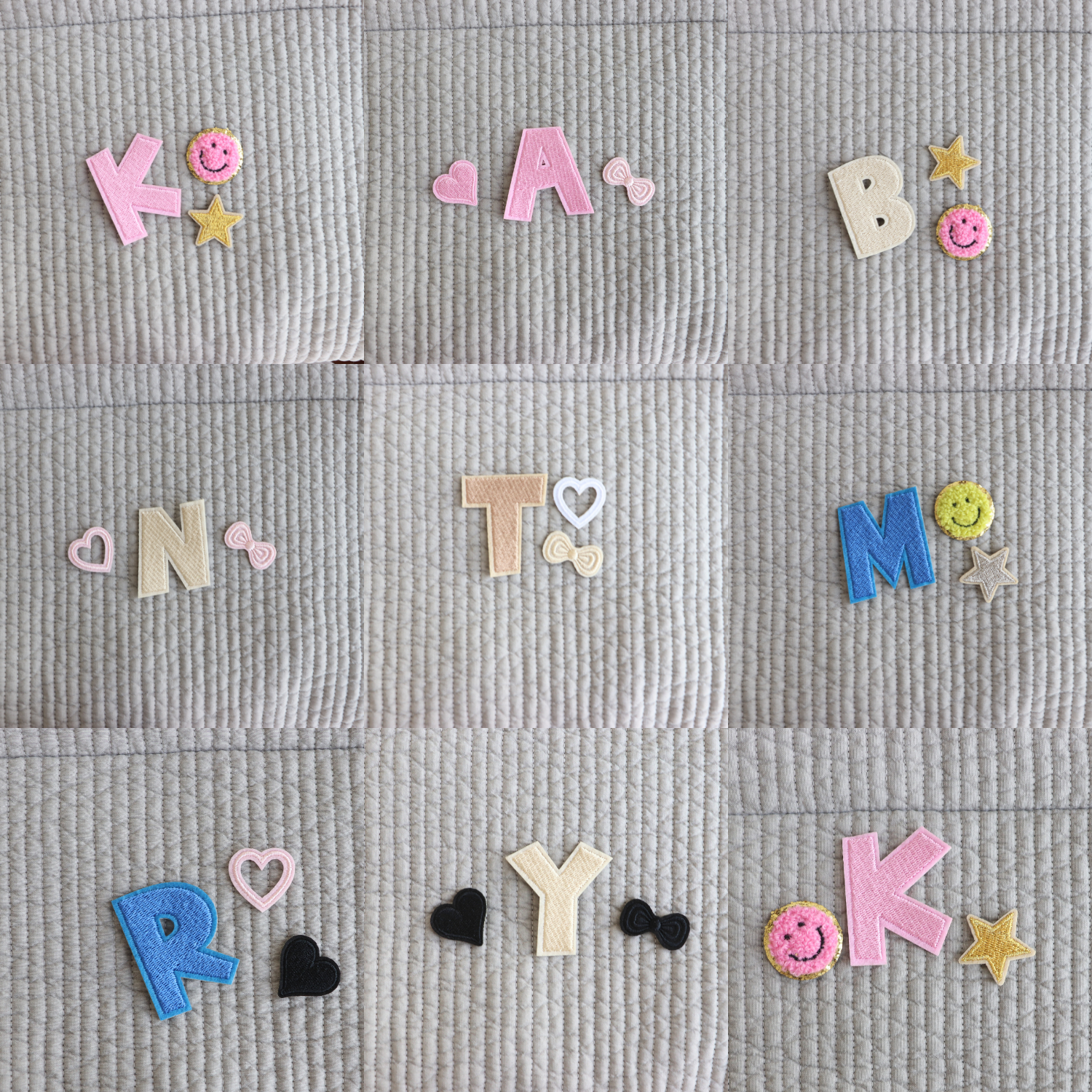 【専用ワッペン】3ピースセット(一部ヌビバッグ対象)