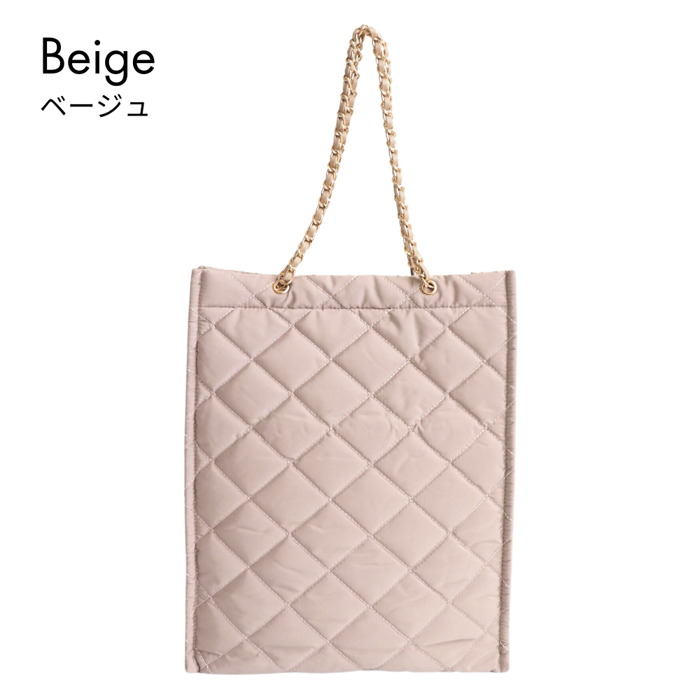 HOBI ナイロンチェーントートバッグ