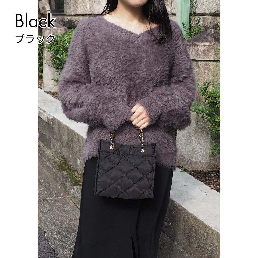 HOBI ナイロンチェーン ショルダーバッグ