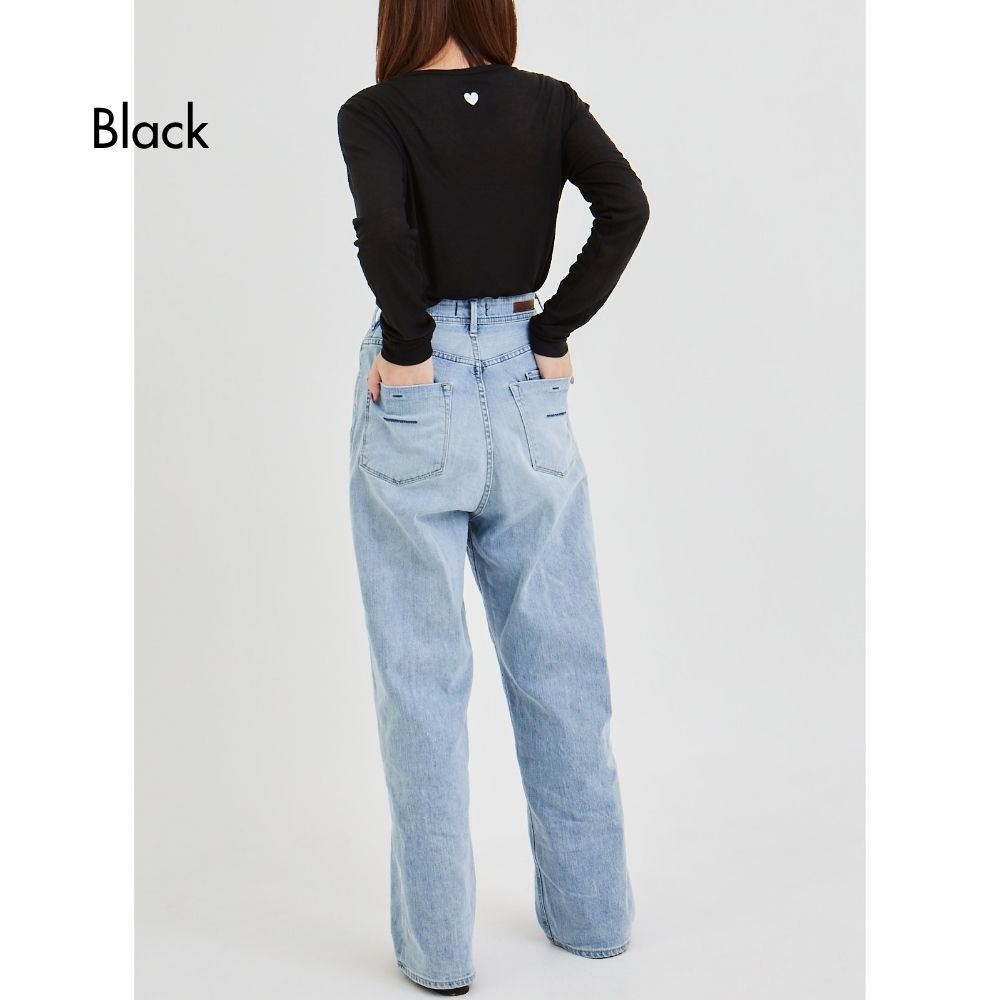 HOBI ハートリブTシャツ