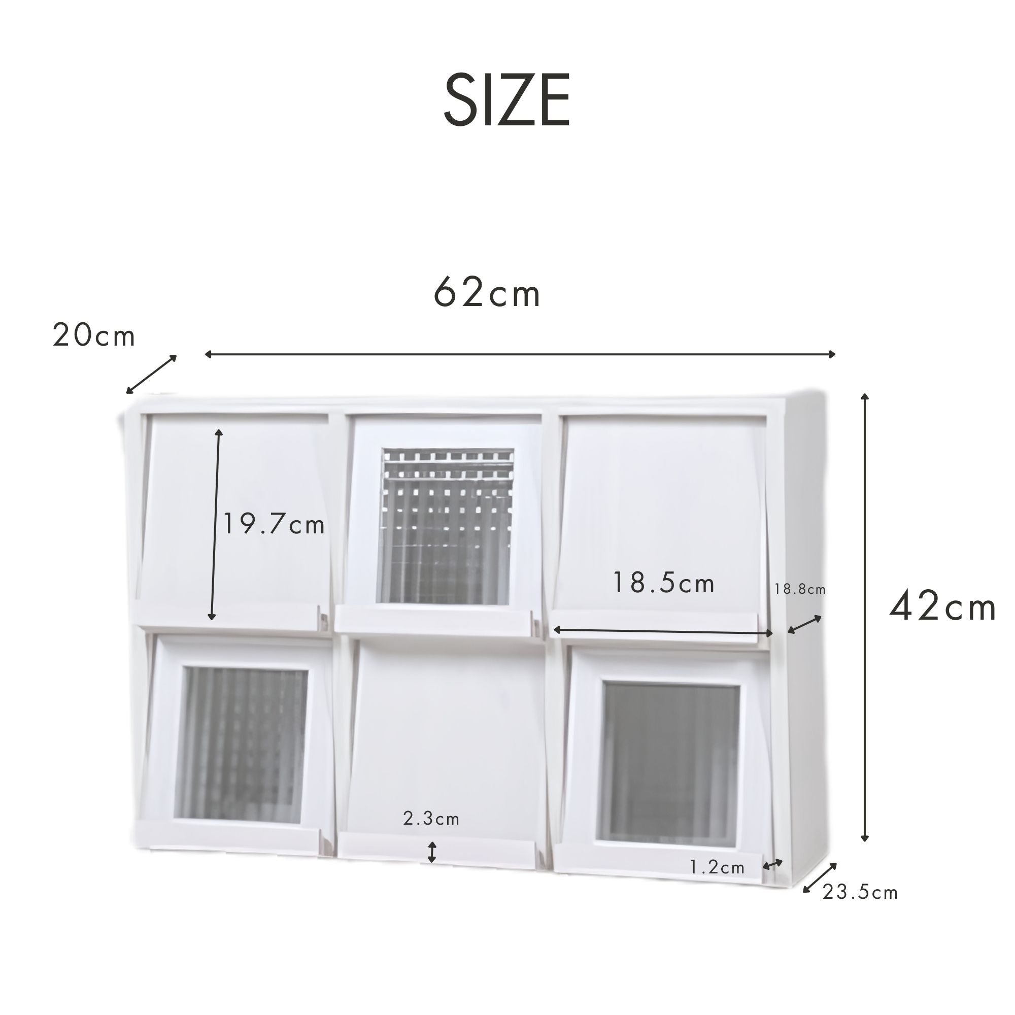 FILMON ミニ収納キャビネット ナチュラル