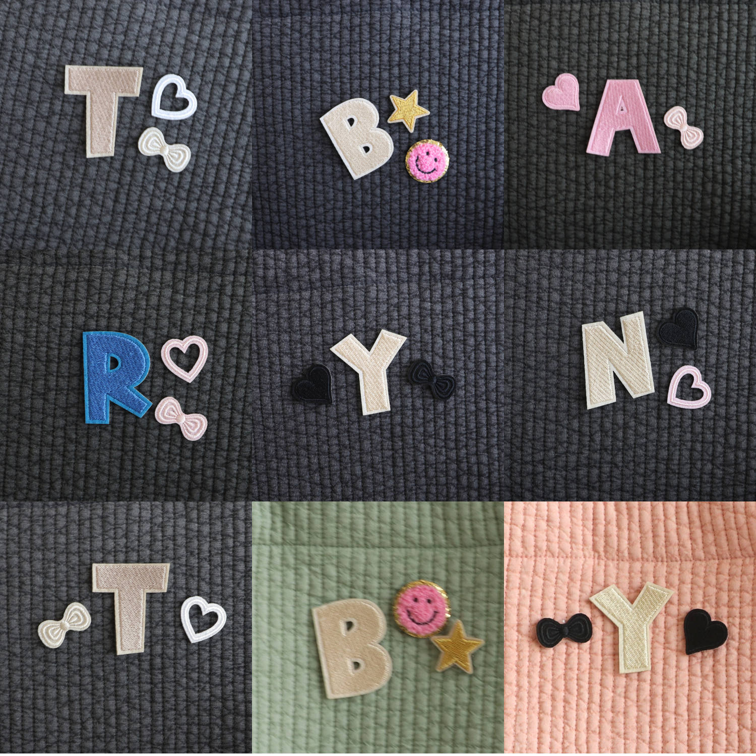 【専用ワッペン】3ピースセット(一部ヌビバッグ対象)