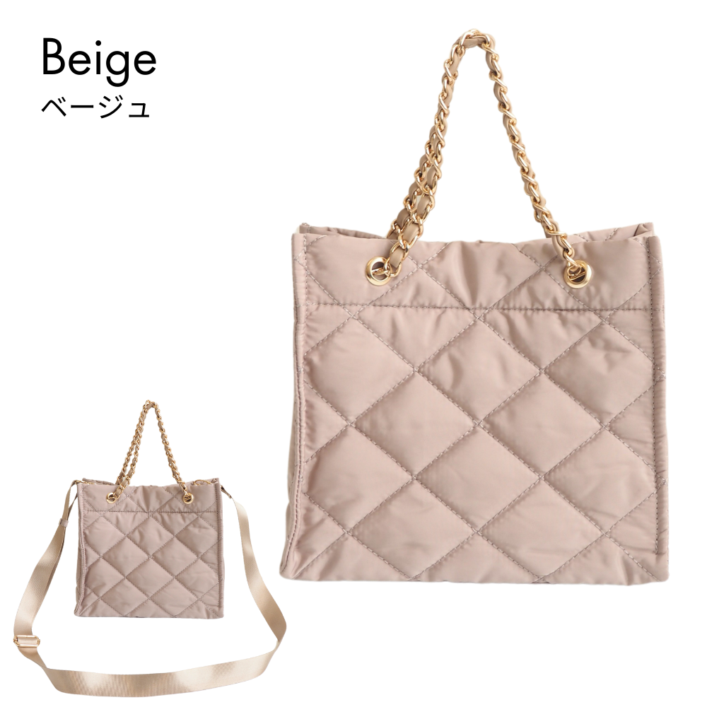 HOBI ナイロンチェーン ショルダーバッグ