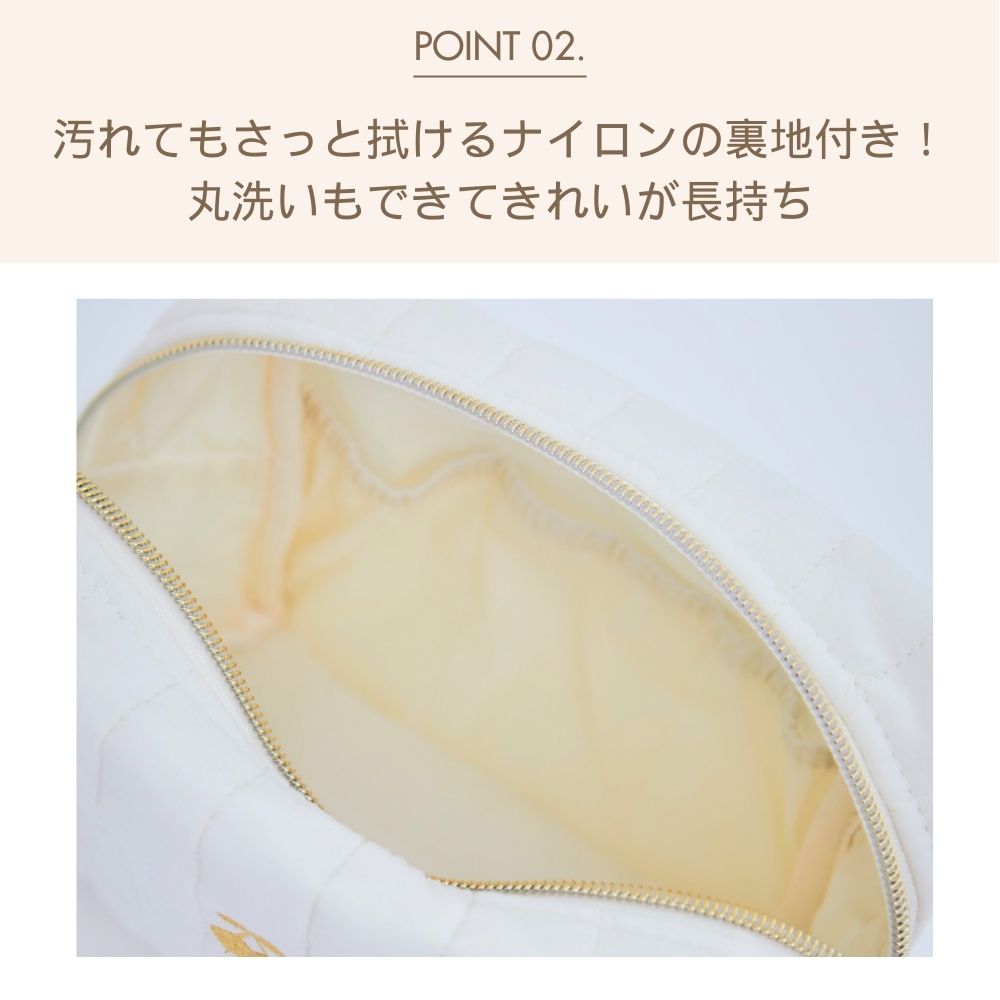 おかりえさんコラボ さくらんぼ刺繡 ヌビバッグ & ポーチ