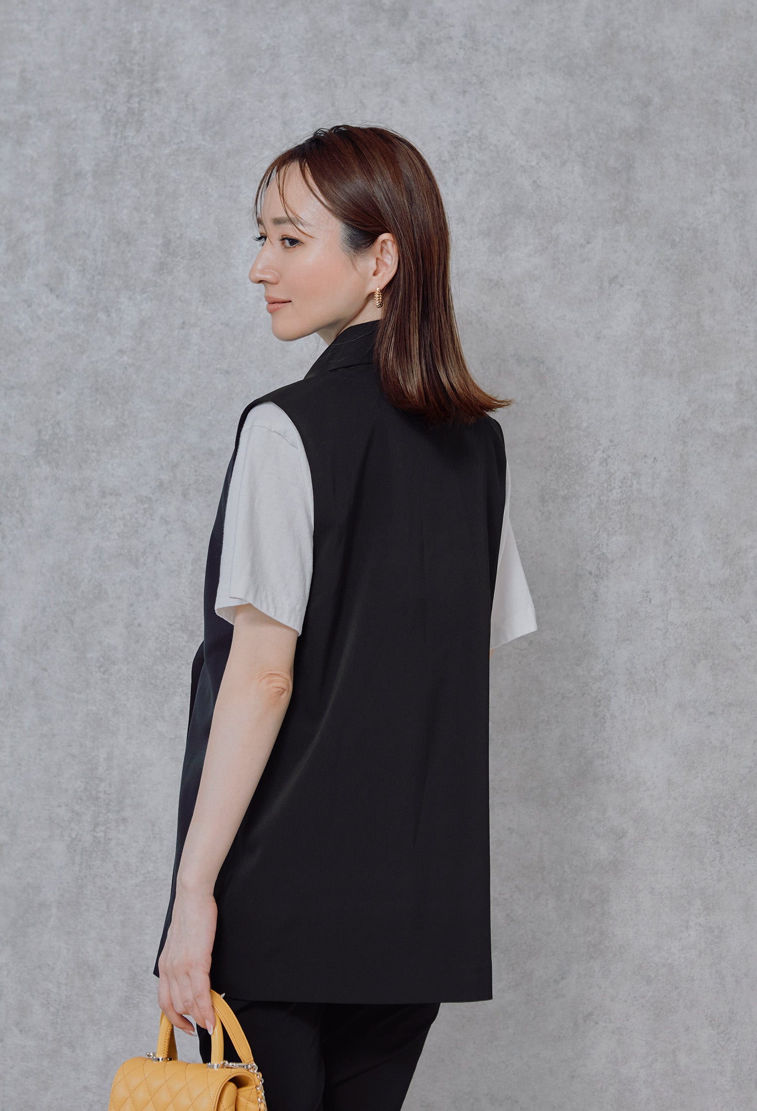 星玲奈さんコラボ パールボタン ジレ