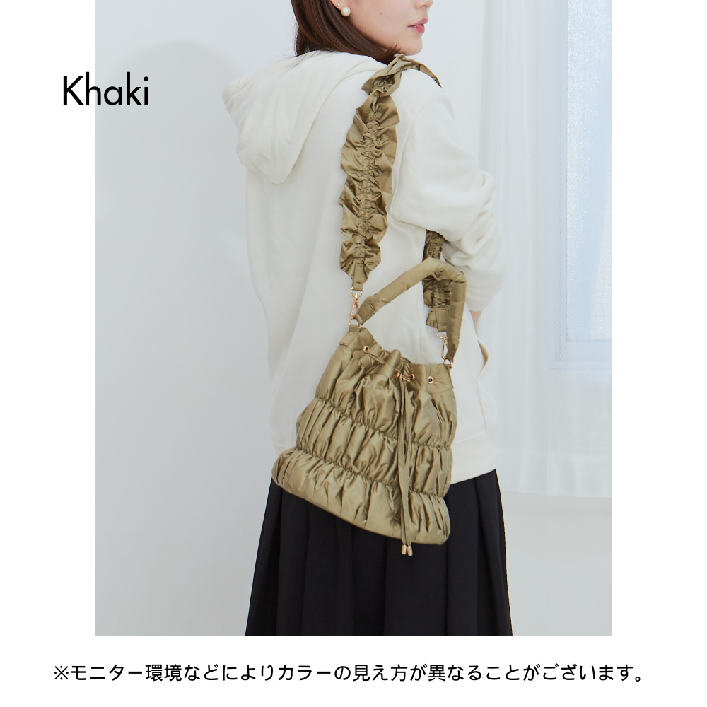 HOBI SYLPHY ナイロン巾着ショルダー