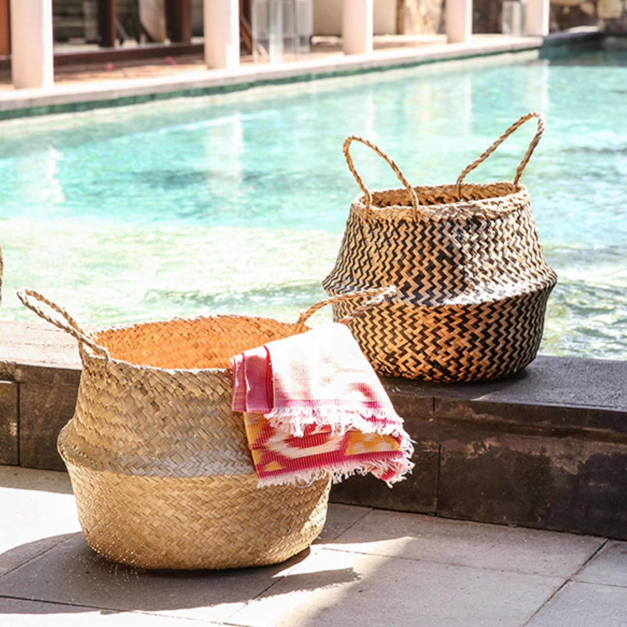 BELY ラタンバスケット