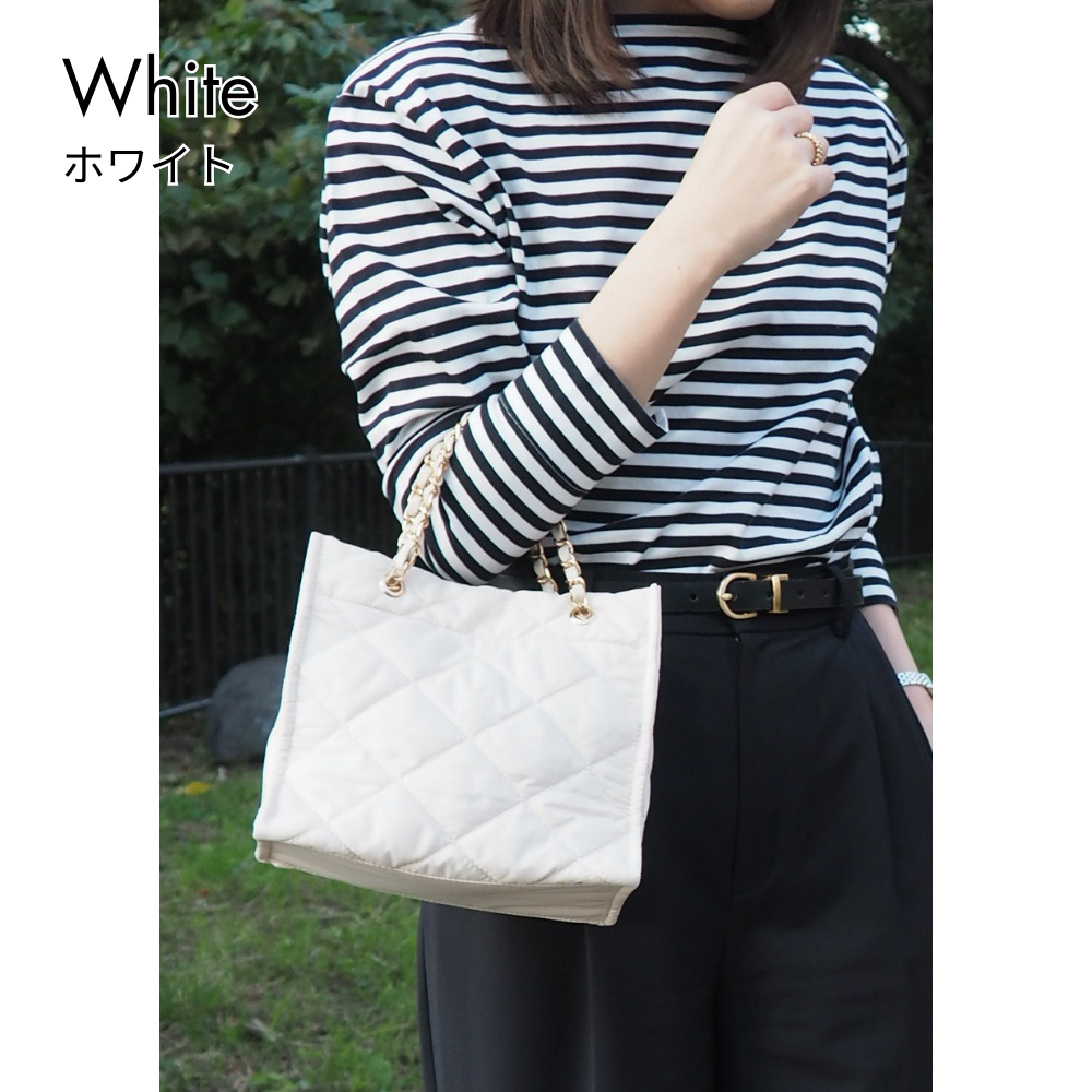 HOBI ナイロンチェーン ショルダーバッグ