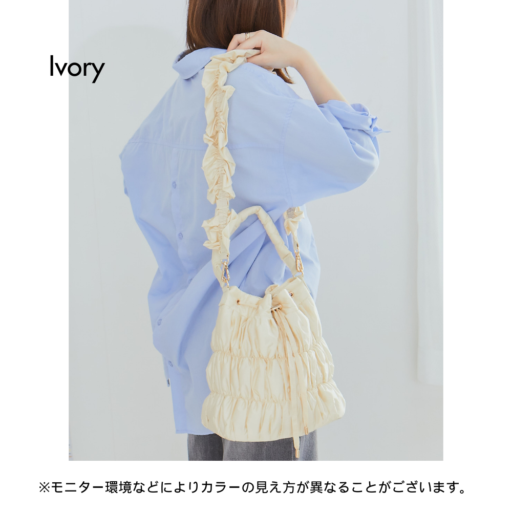 HOBI SYLPHY ナイロン巾着ショルダー