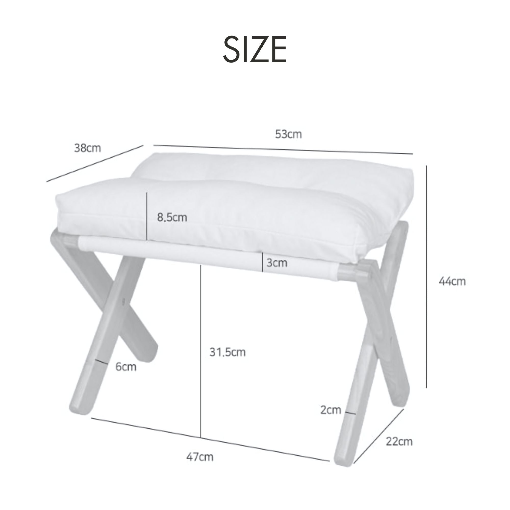 SNUG 折りたたみ式スツール
