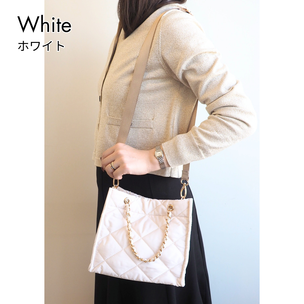 HOBI ナイロンチェーン ショルダーバッグ