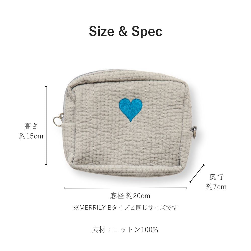 ヌビバッグ MERRILY ハート