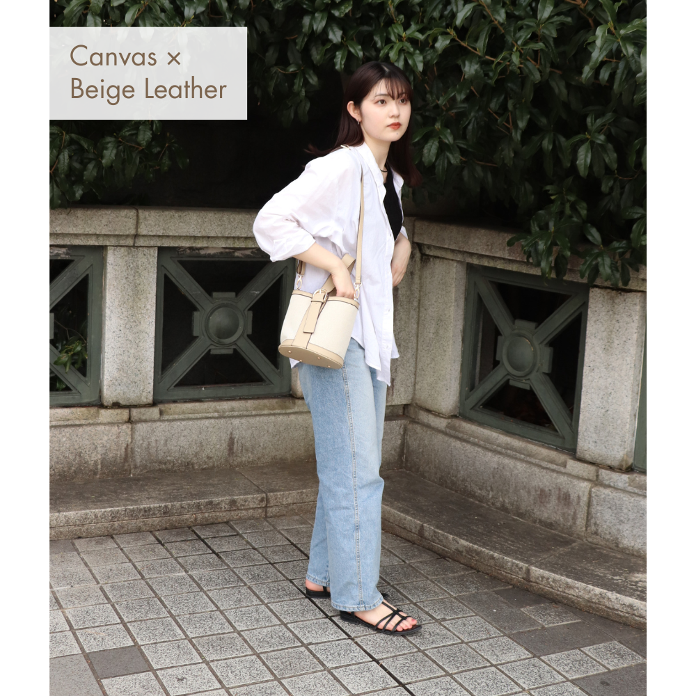 HOBI ワンハンドル ベルトバケツバッグ