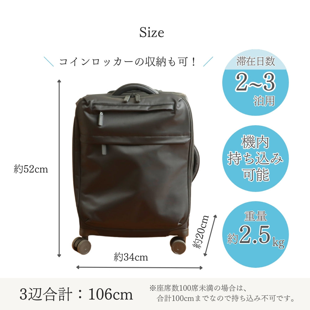 ナイロンソフトキャリーケース 30L