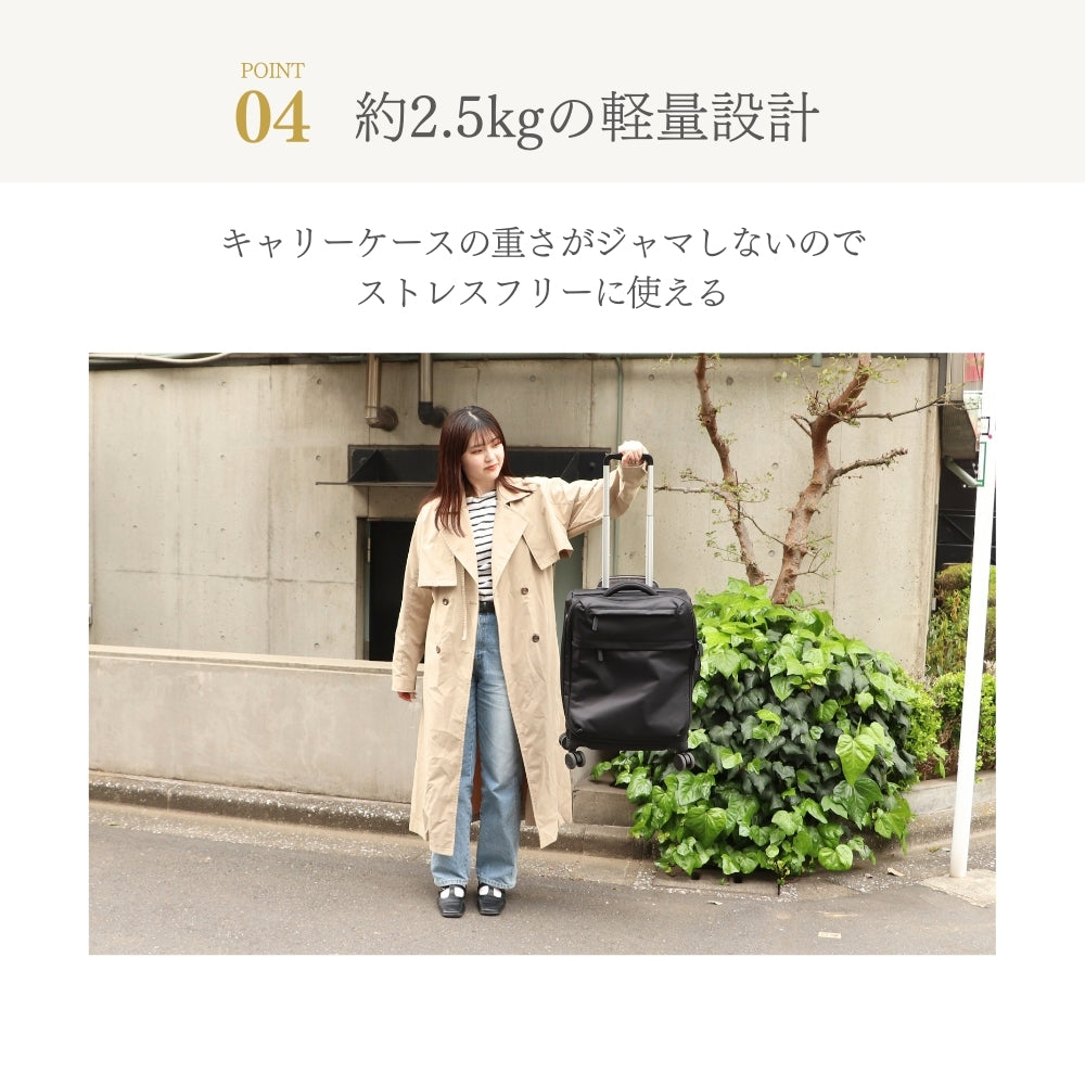 ナイロンソフトキャリーケース 30L