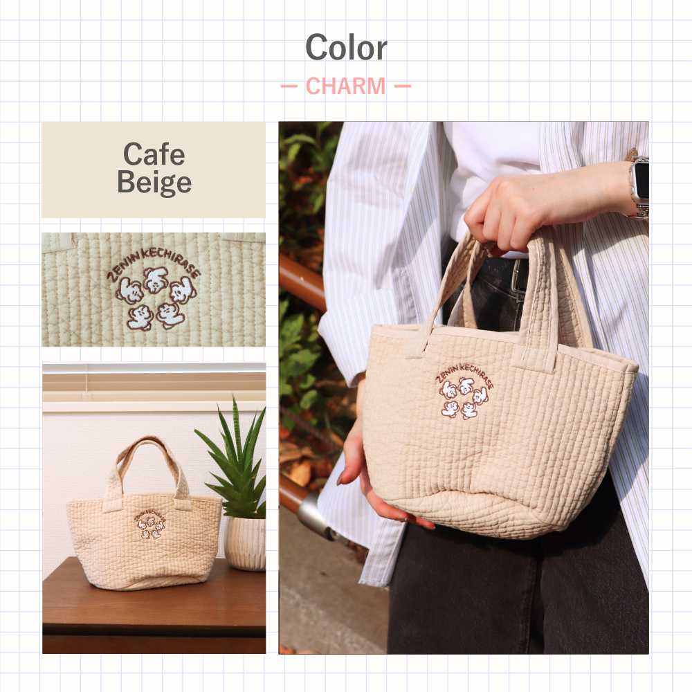 ★9月19日(金)午前11時～販売開始！【受注生産】口の悪いうさちゃんコラボヌビバッグ