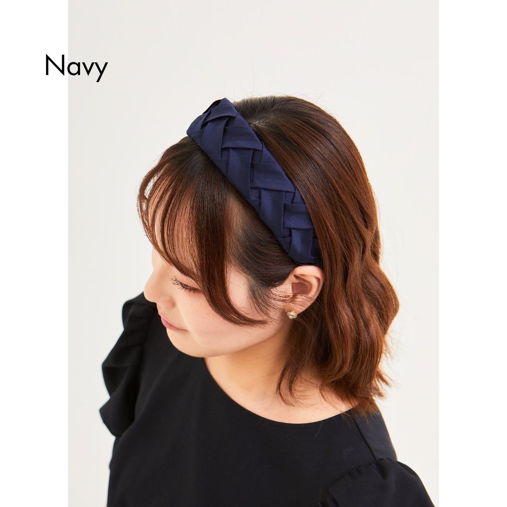 SOPHIE BUHAI カチューシャ ネイビー SOPHIE BUHAI(ソフィー ブハイ) | クラシック パフィー ヘッド